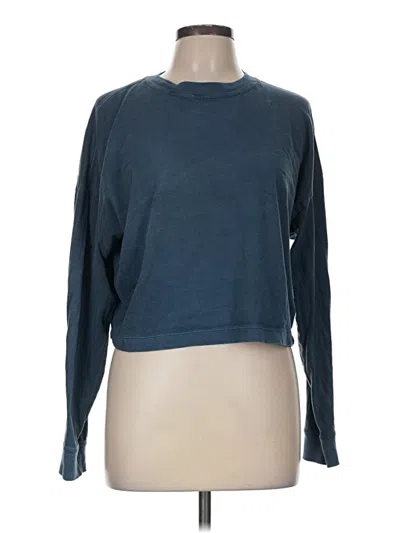 Pre-owned Richer Poorer Long Sleeve T-shirt In Blue