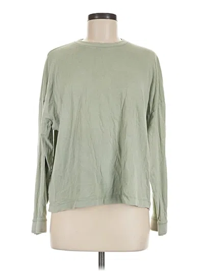 Pre-owned Richer Poorer Long Sleeve T-shirt In Green