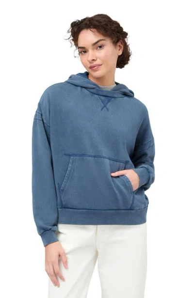 Richer Poorer Recycled Fleece Hoodie In Blue