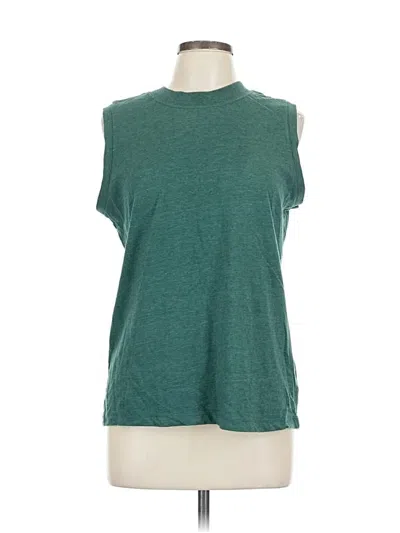 Pre-owned Richer Poorer Sleeveless T-shirt In Green