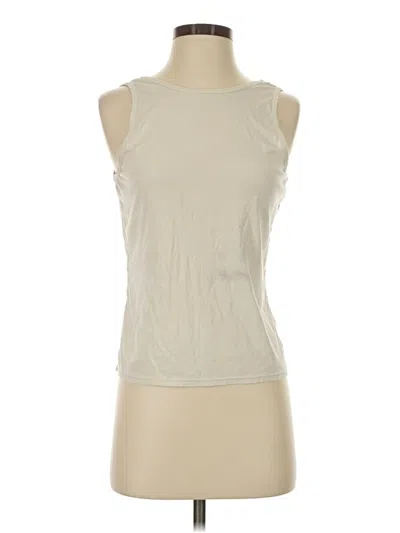 Pre-owned Richer Poorer Sleeveless T-shirt In Ivory