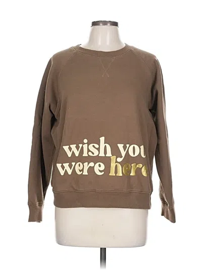 Pre-owned Richer Poorer Sweatshirt In Brown