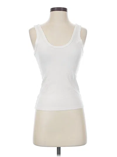 Pre-owned Richer Poorer Tank Top White Strapless Neckline Tops