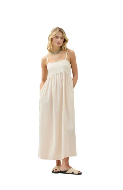Richer Poorer The Linen Maxi Dress In Neutral
