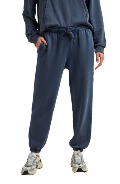 Richer Poorer The Recycled Fleece Classic Sweatpant In Blue