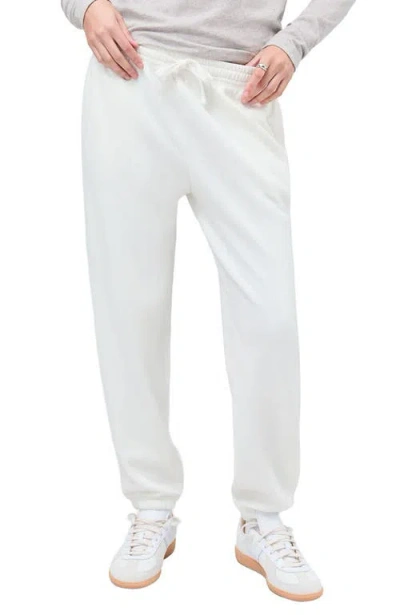 Richer Poorer The Recycled Fleece Classic Sweatpant In White