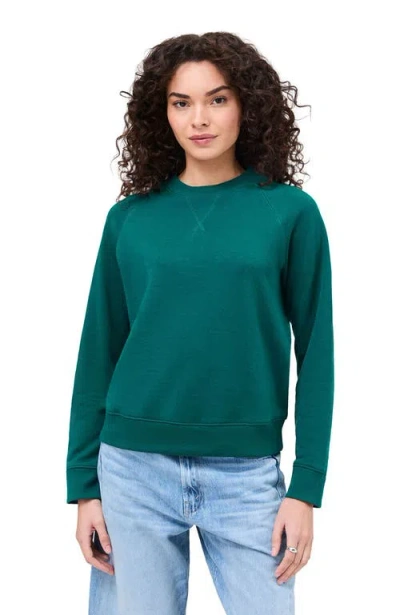 Richer Poorer The Recycled Fleece Classic Sweatshirt In Green
