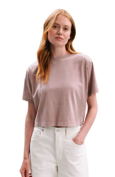 Richer Poorer The Relaxed Crop Tee In Pink