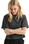 Richer Poorer The Relaxed Crop Tee In Black