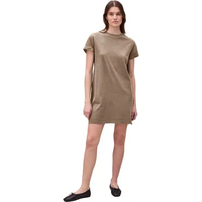Richer Poorer The Relaxed Mini Tee Dress In Gray