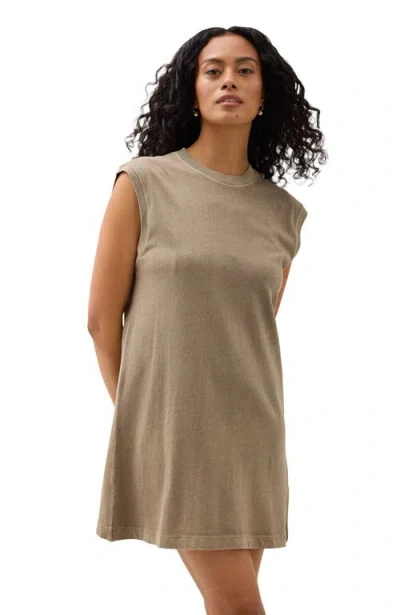 Richer Poorer The Relaxed Muscle Dress In Neutral
