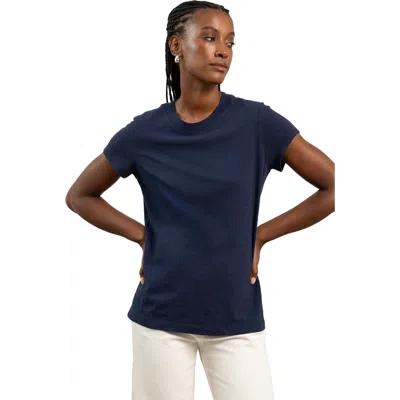 Richer Poorer The Vintage Jersey Short Sleeve Tee In Navy