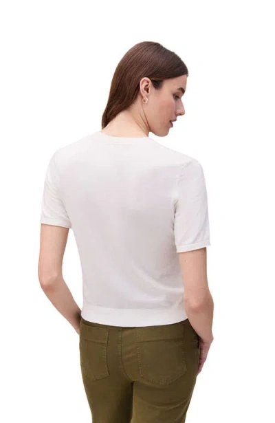 Richer Poorer Washable Cotton Silk Tee In White