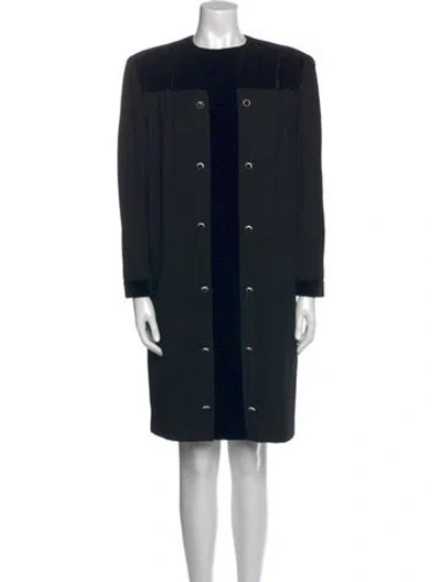 Pre-owned Richilene Wool Knee-length Dress In Multi