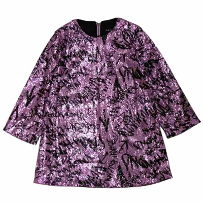 Richmond Kids'  - Dress Anjio Lilla/black Graffiti Rga22053ve
