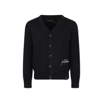 Richmond Kids' Black Cardigan For Boy