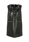Richmond Black Dress For Girl With Studs In Black