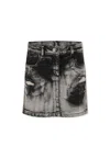 Richmond Black Skirt For Girl In Black