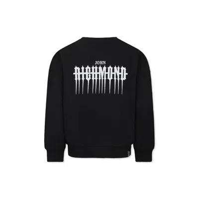 RICHMOND BLACK SWEATSHIRT FOR BOY