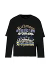 Richmond Black T-shirt For Boy With Logo In Black