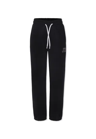 Richmond Kids' Black Trousers For Boy With Logo