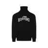 Richmond Black Turtleneck For Boy In Black