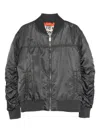 Richmond Dark Grey Front Zip Casual Jacket In Gray