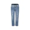 Richmond Denim Jeans For Boy With Logo In Blue