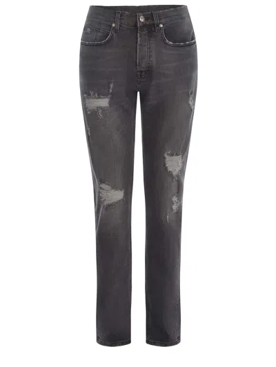 Richmond Jeans  Monon Made Of Denim In Denim Grigio