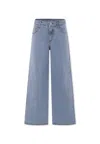 Richmond Light Blu Jeans For Girl With Logo