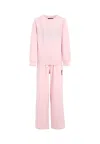 Richmond Lilac Suit For Girl With Logo In Purple