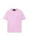 Richmond Lilac T-shirt For Girl With Logo In Purple