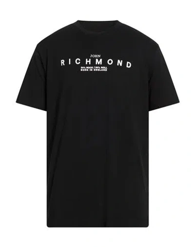 Richmond Man T-shirt Black Size Xl Cotton
