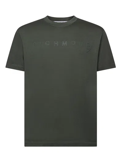 Richmond Patum Cotton T-shirt In Green