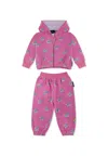 Richmond Pink Suit For Baby Girl With Stars