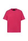 Richmond Pink T-shirt For Girl With Logo In Pink