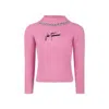 Richmond Pink Turtleneck For Girl In Pink