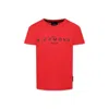Richmond Red T-shirt For Boy With Logo In Red