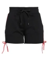 Richmond Woman Shorts & Bermuda Shorts Black Size Xs Cotton In Black