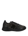 Richmond Woman Sneakers Black Size 5 Soft Leather In Black
