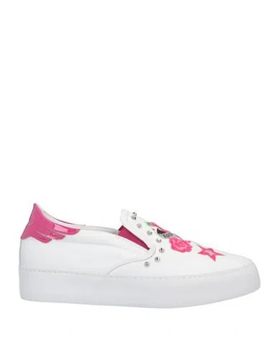 Richmond Woman Sneakers White Size 9 Soft Leather