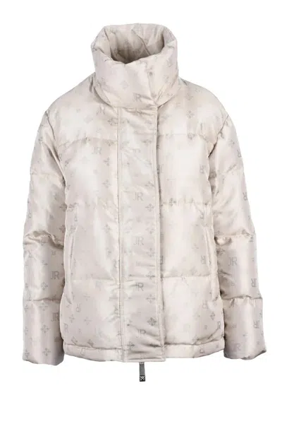 Richmond X Down Jacket - Beige In Neutral