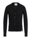 Richmond X Man Cardigan Black Size Xl Viscose, Nylon