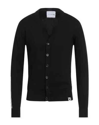 Richmond X Man Cardigan Black Size Xl Viscose, Nylon