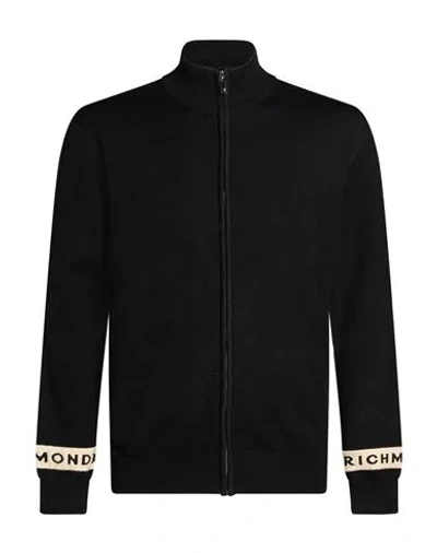 Richmond X Man Cardigan Black Size Xl Viscose, Polyester, Nylon