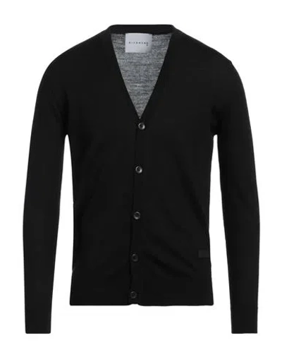 Richmond X Man Cardigan Black Size Xxl Merino Wool, Acrylic