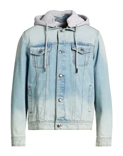 Richmond X Man Denim Outerwear Blue Size 42 Cotton