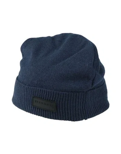 Richmond X Man Hat Midnight Blue Size M/l Wool, Viscose, Nylon, Cashmere