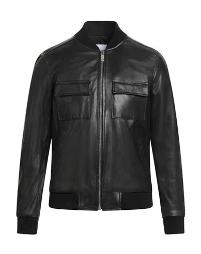 Richmond X Man Jacket Black Size 42 Lambskin
