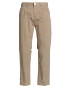 Richmond X Man Jeans Beige Size 35 Cotton In Multi